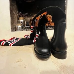 GIVENCHY STORM OVER THE KNEE RAIN BOOT
